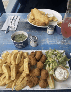 Harbour View Guest House Brixham | Top Foodie Destinations Fish and chips in Brixham